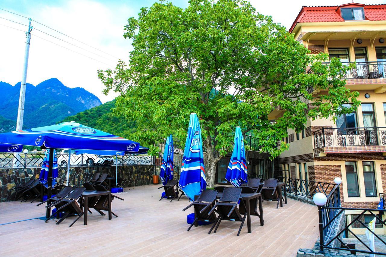 Bergs Otel And Restaurant Kah Dış mekan fotoğraf